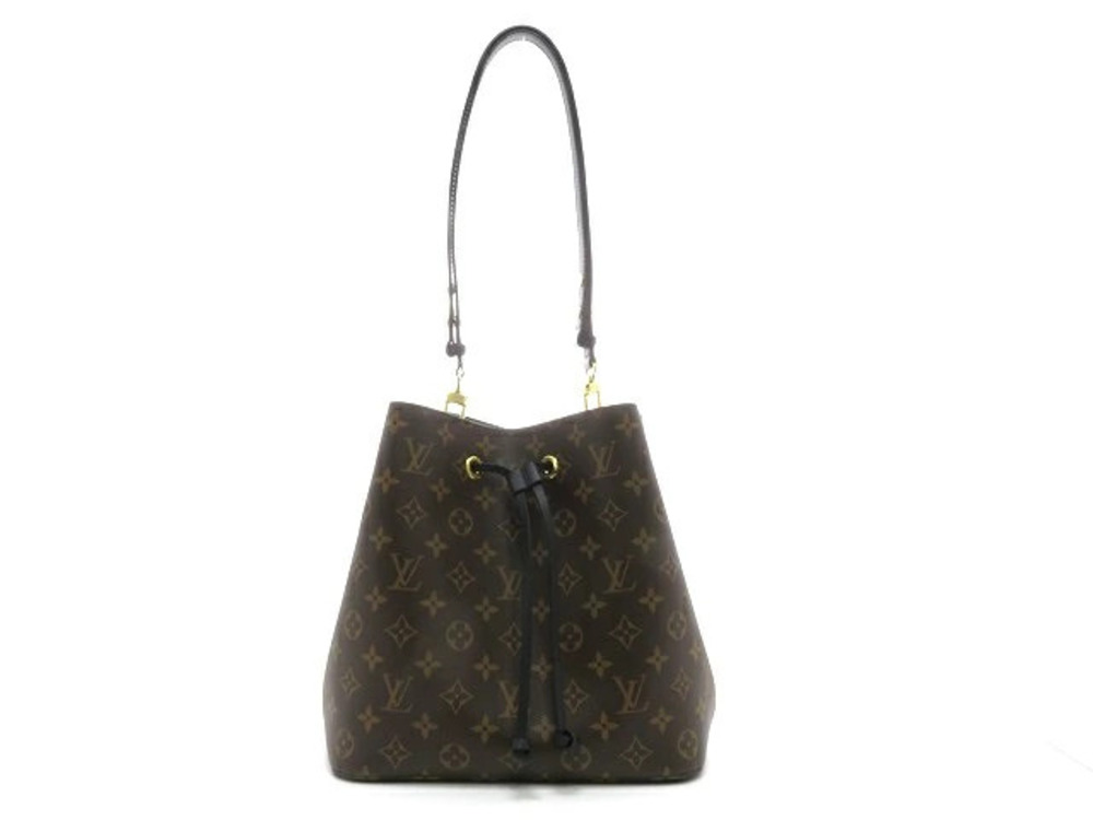 LOUIS VUITTON Neo Noe Shoulder Bag Monogram Noir Black